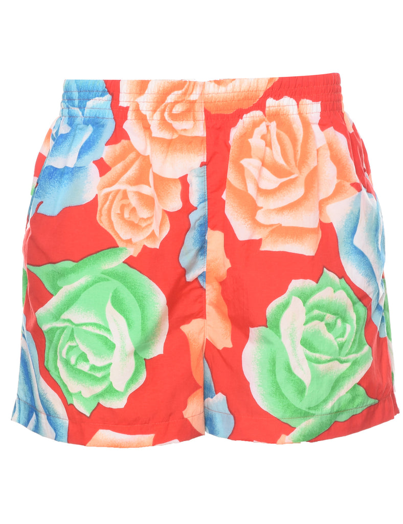 Floral Print Shorts - W25 L2