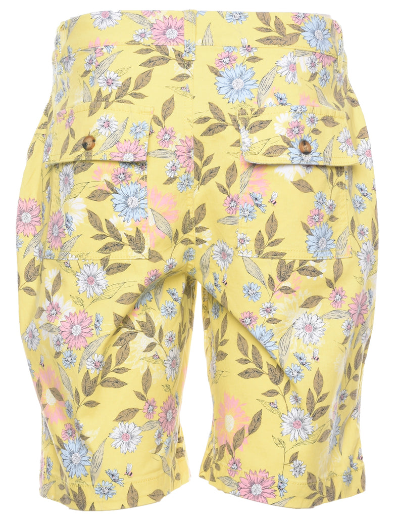 Floral Print Shorts - W31 L8