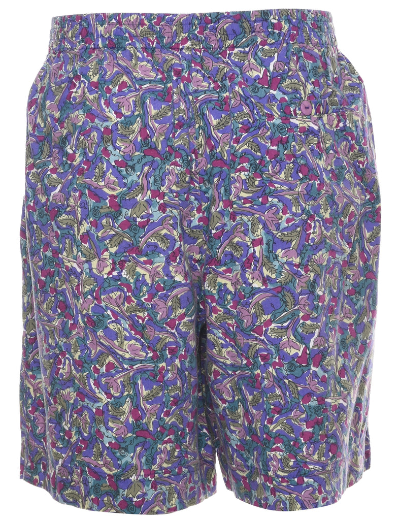 Floral Print Shorts - W23 L8