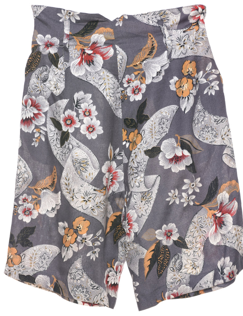 Floral Print Shorts - W26 L7