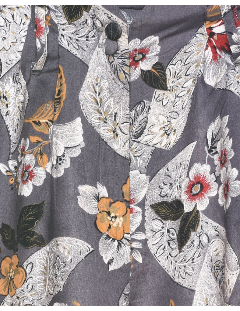 Floral Print Shorts - W26 L7