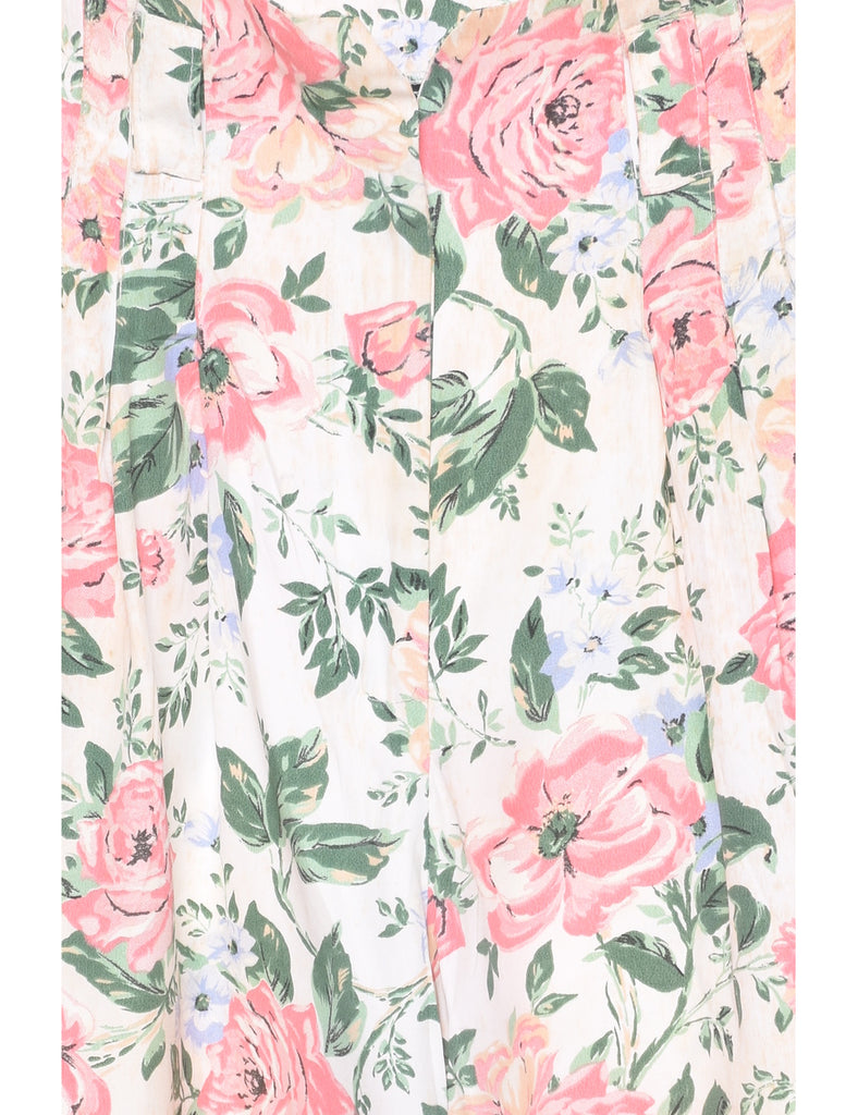 Floral Print Shorts - W27 L7