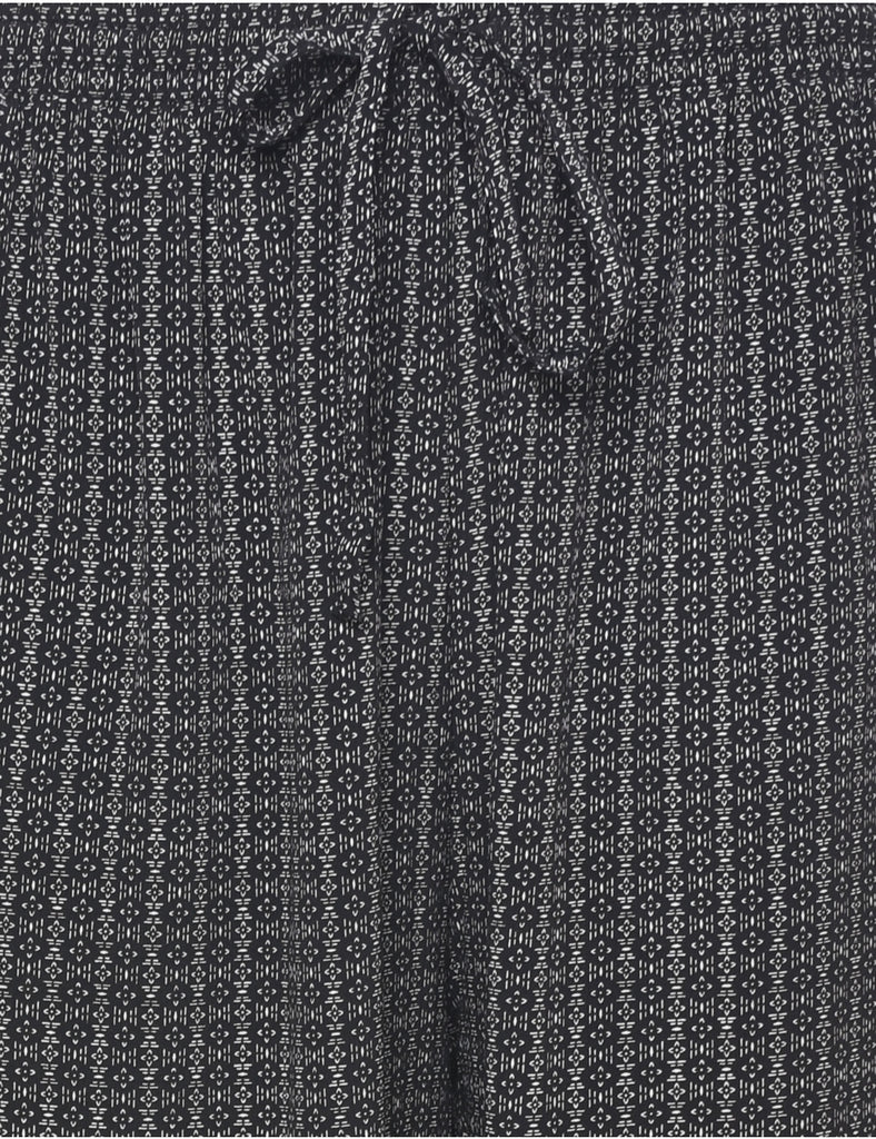 Geometric Pattern Trousers - W31 L25