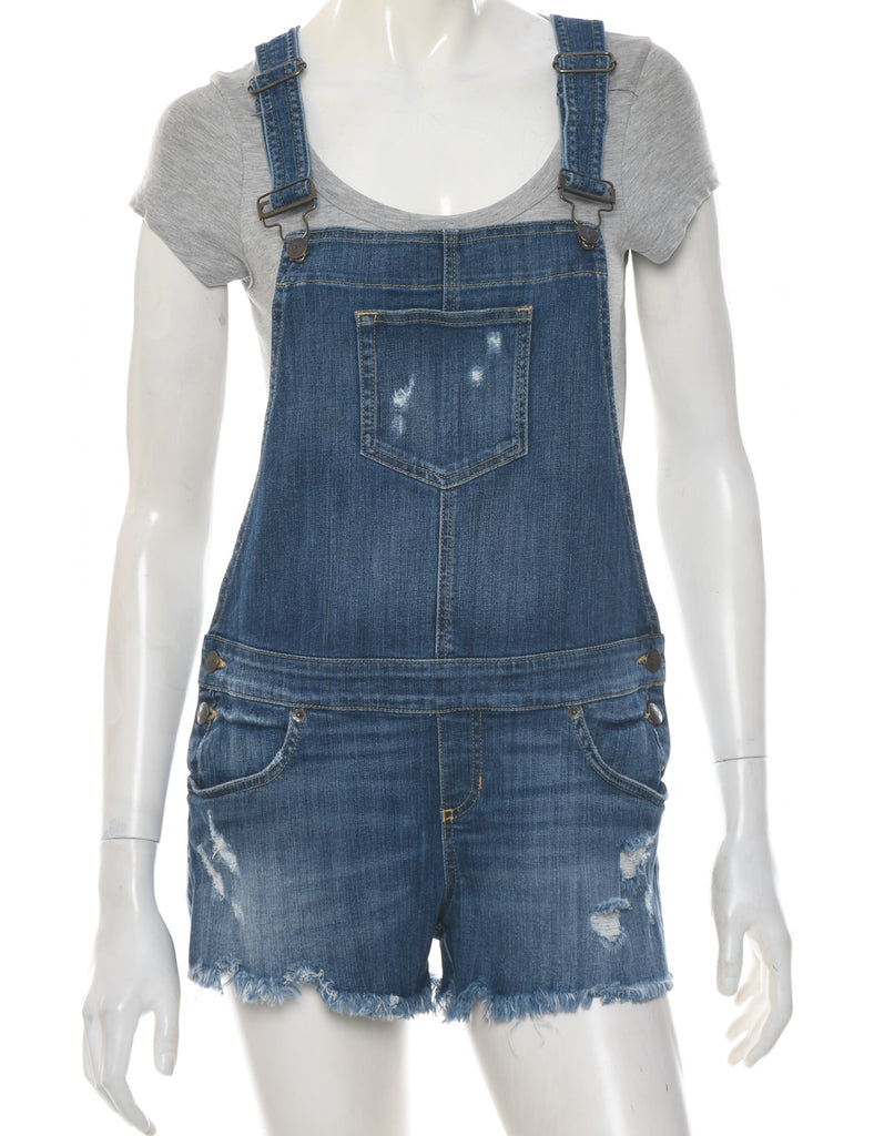 Guess Cropped Dungarees - W34 L2