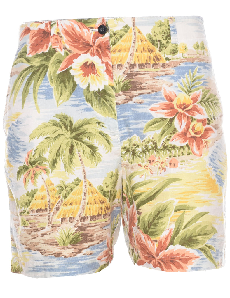 Jones New York Hawaiian Print Shorts - W32 L5
