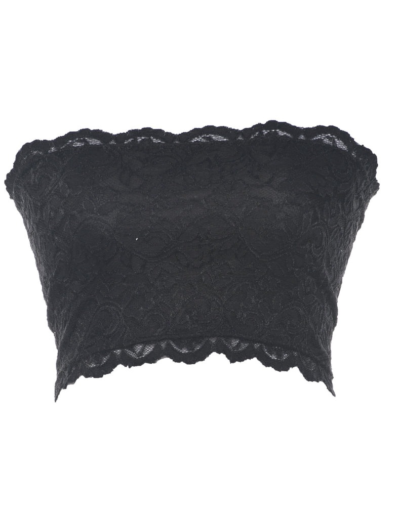 Lace Cropped Top - XS