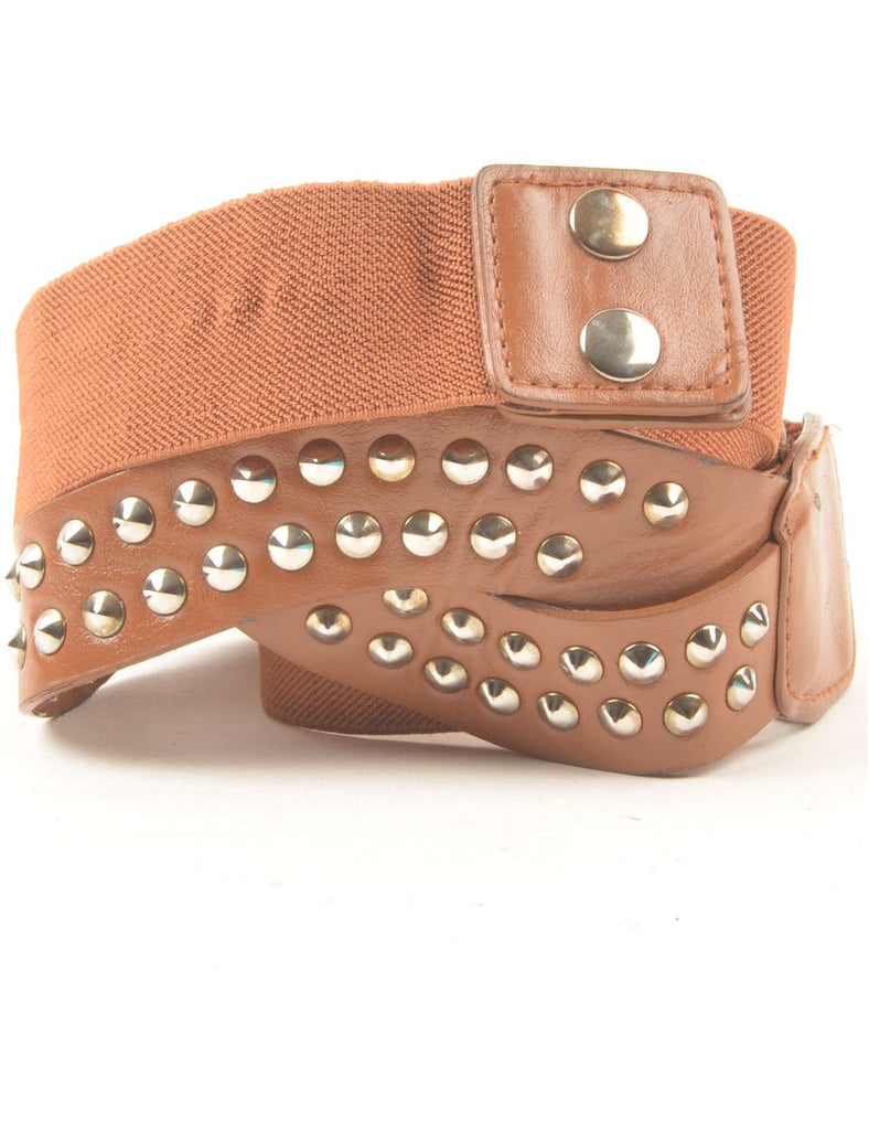 Leather Fashion Belt - M