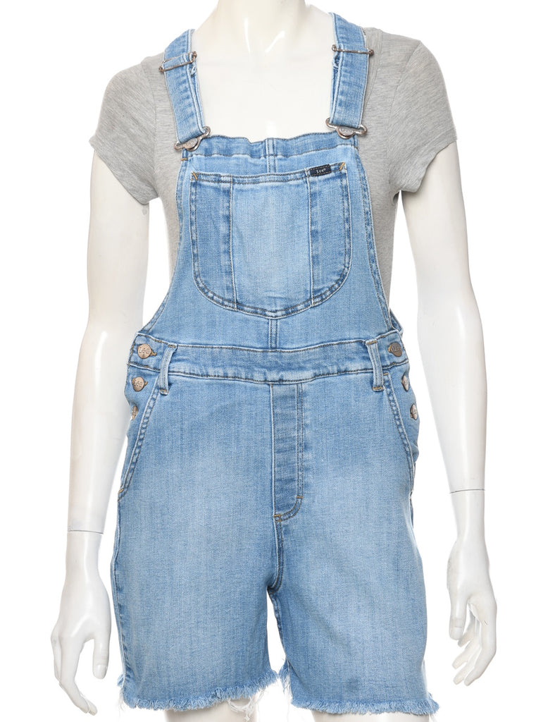 Lee Cropped Dungarees - W32 L5