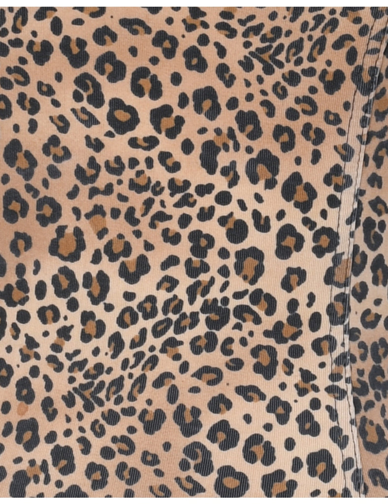 Leopard Printed Top - S