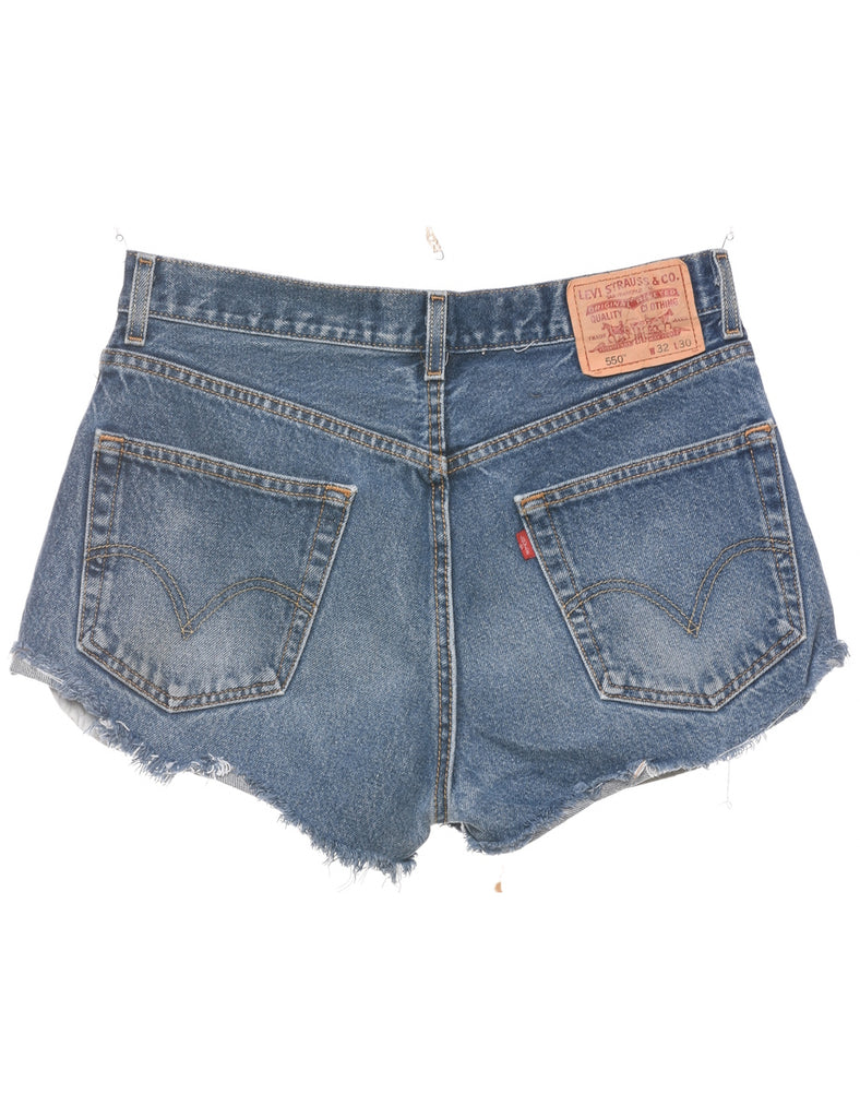 Levi's Cut-off Distressed Denim Shorts - W31 L2