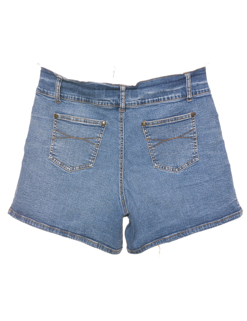 Light Wash Denim Shorts - W30 L4