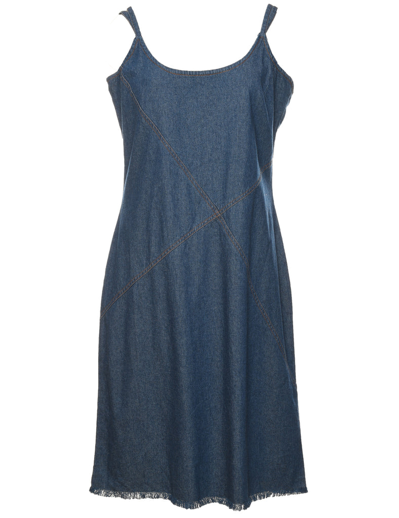 Medium Wash Denim Dress - XL