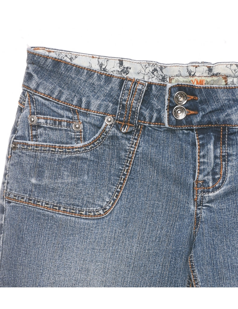 Medium Wash Denim Shorts - W29 L5