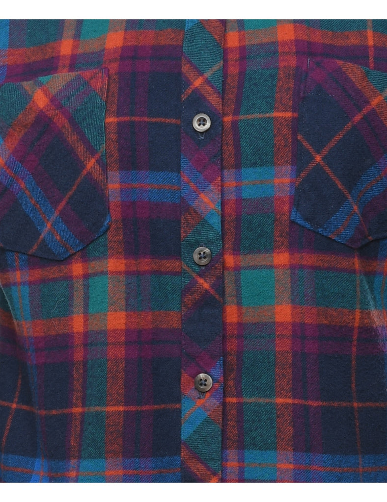 Multi-colour Plaid Shirt - S