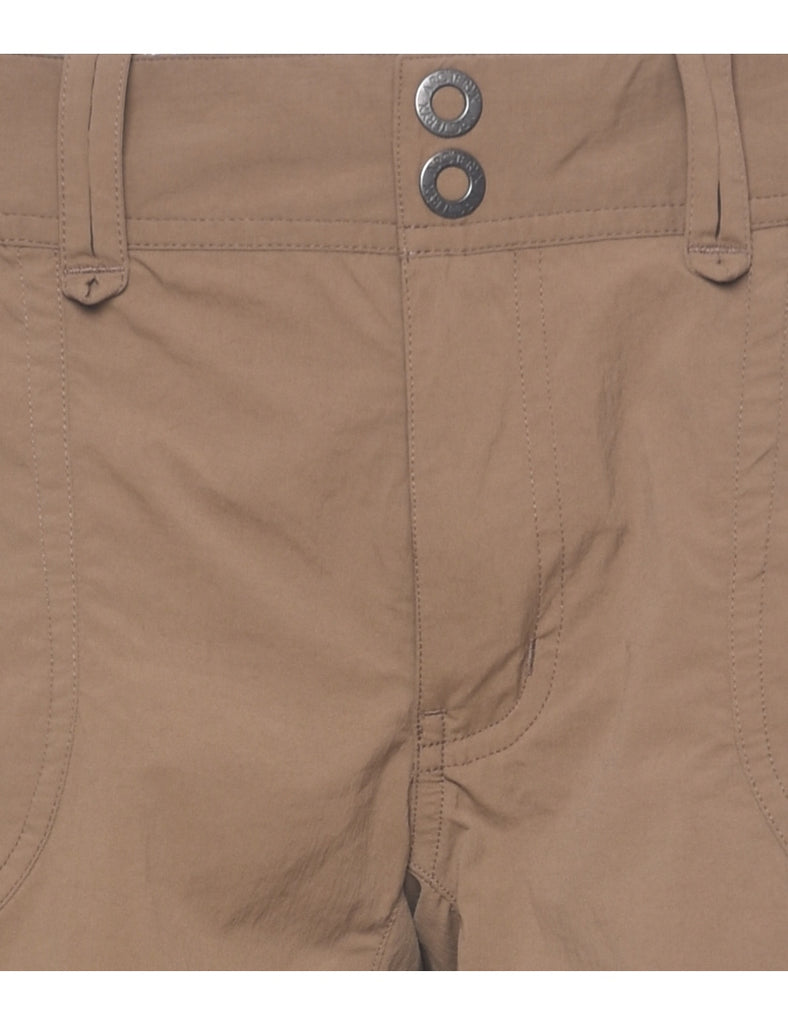 Olive Green Plain Shorts - W35 L5