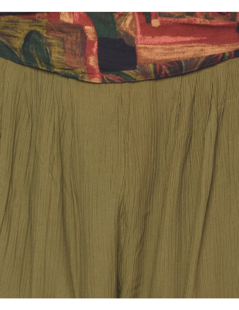 Olive Green Trousers - W35 L29