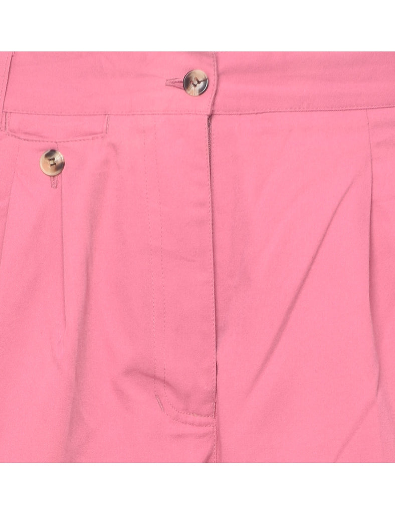 Pale Pink Plain Shorts - W29 L8