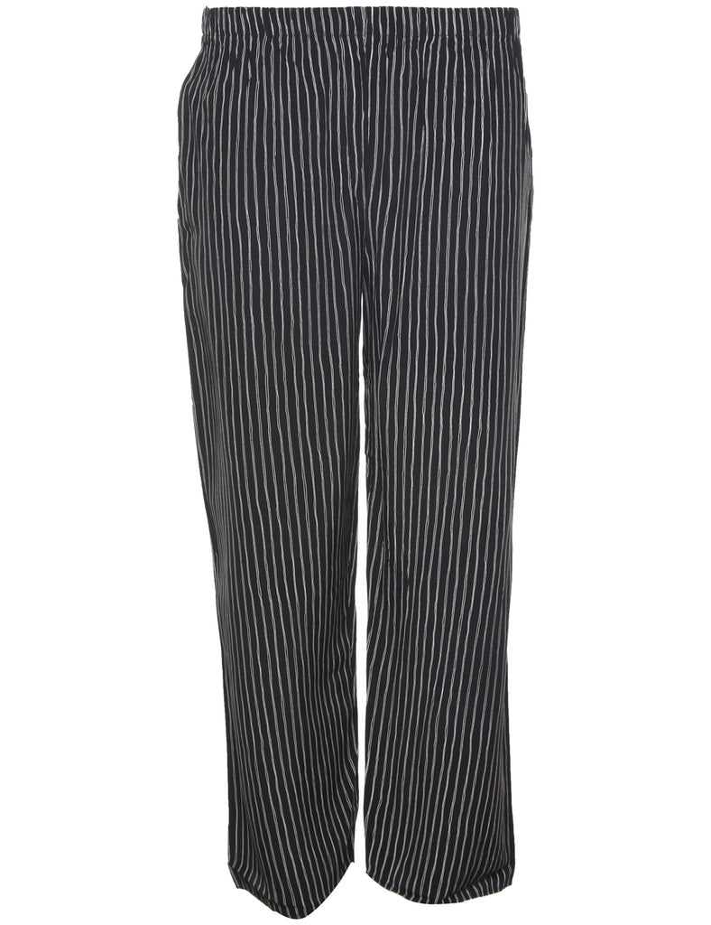 Striped Printed Trousers - W23 L27