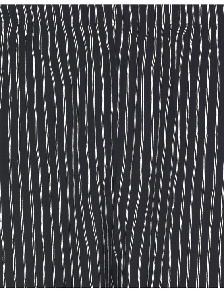 Striped Printed Trousers - W23 L27
