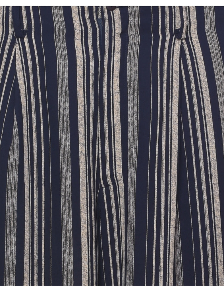 Striped Printed Trousers - W29 L27