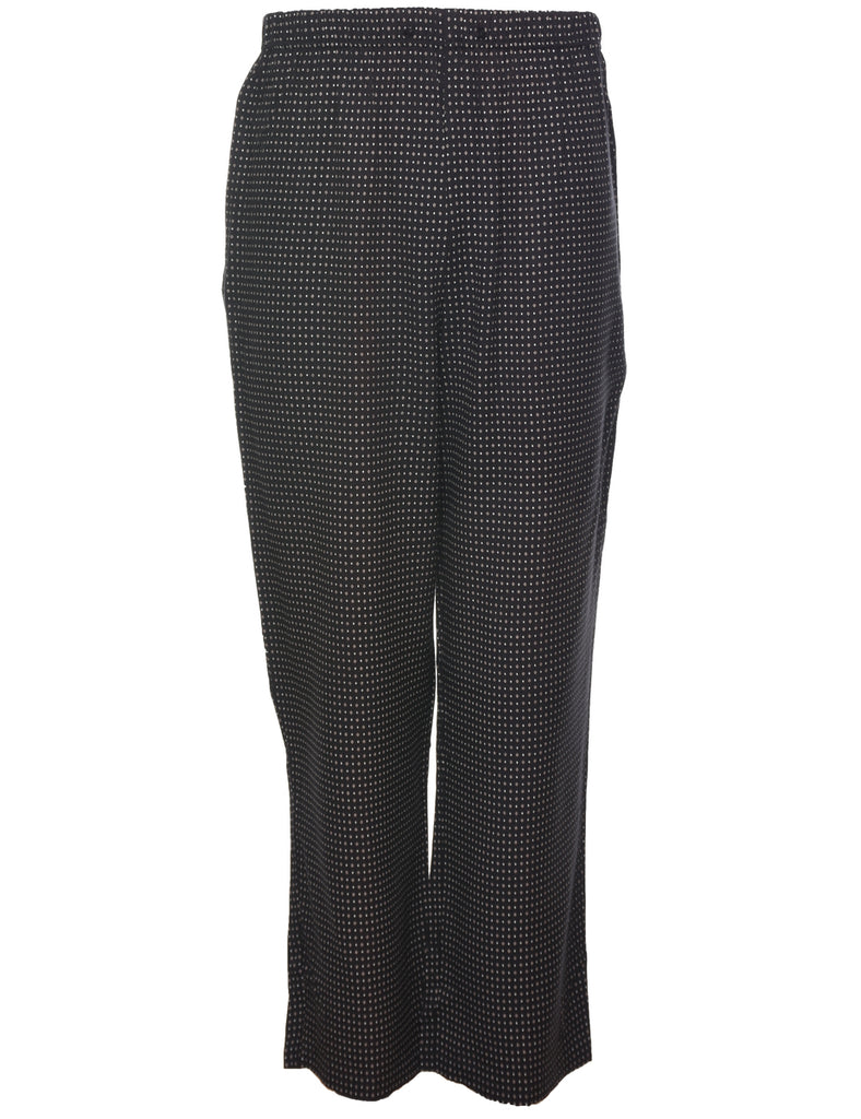Tapered Printed Trousers - W25 L31