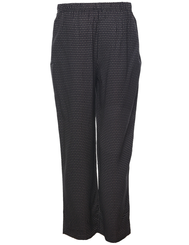 Tapered Printed Trousers - W25 L31