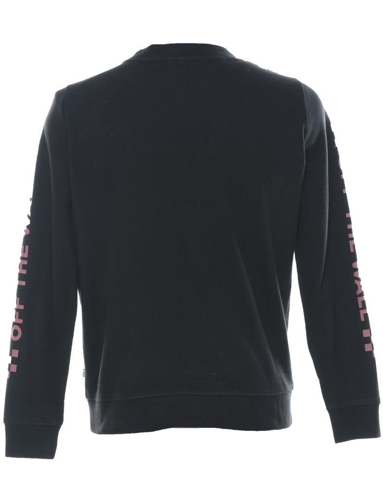 Vans Black & Pink Sweatshirt - S