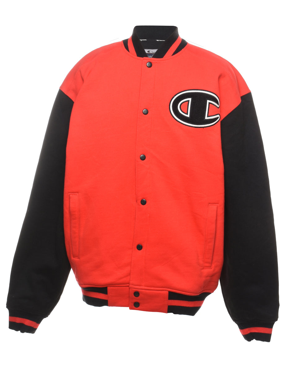 Champion bomber jacket red hotsell