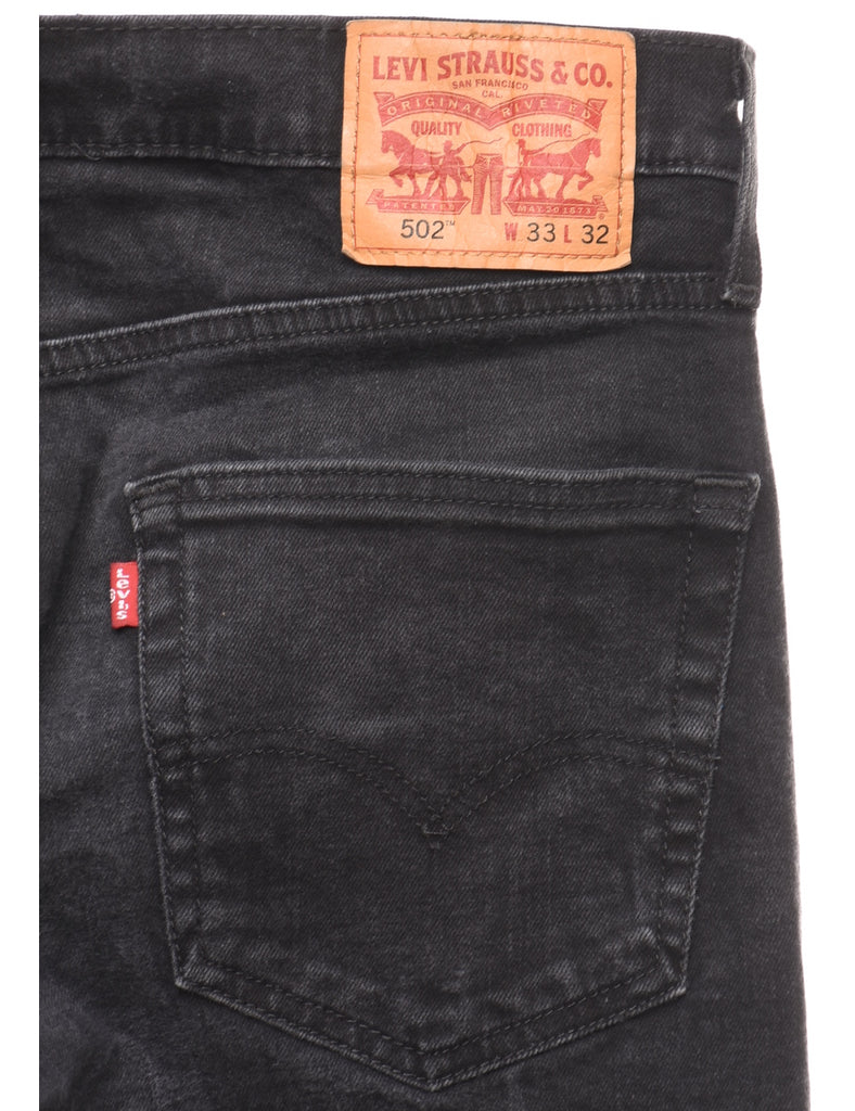 Black Tapered Levi's Jeans - W33 L32