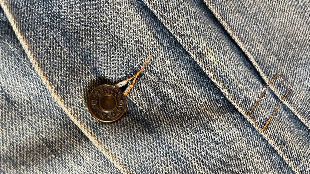 Rare 1970s Orange Tab Levi's Shirt - M