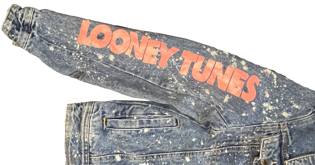 Rare Looney Tunes x Members Own Denim Jacket - S