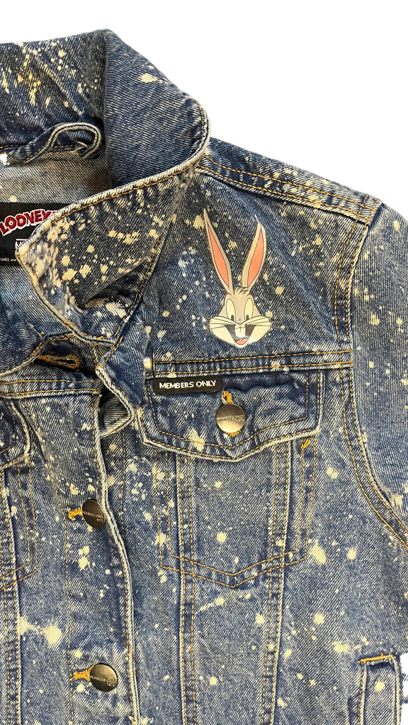 Rare Looney Tunes x Members Own Denim Jacket - S
