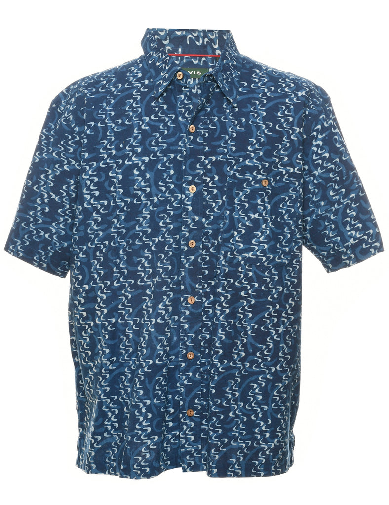 1990s Abstract Print Shirt - L