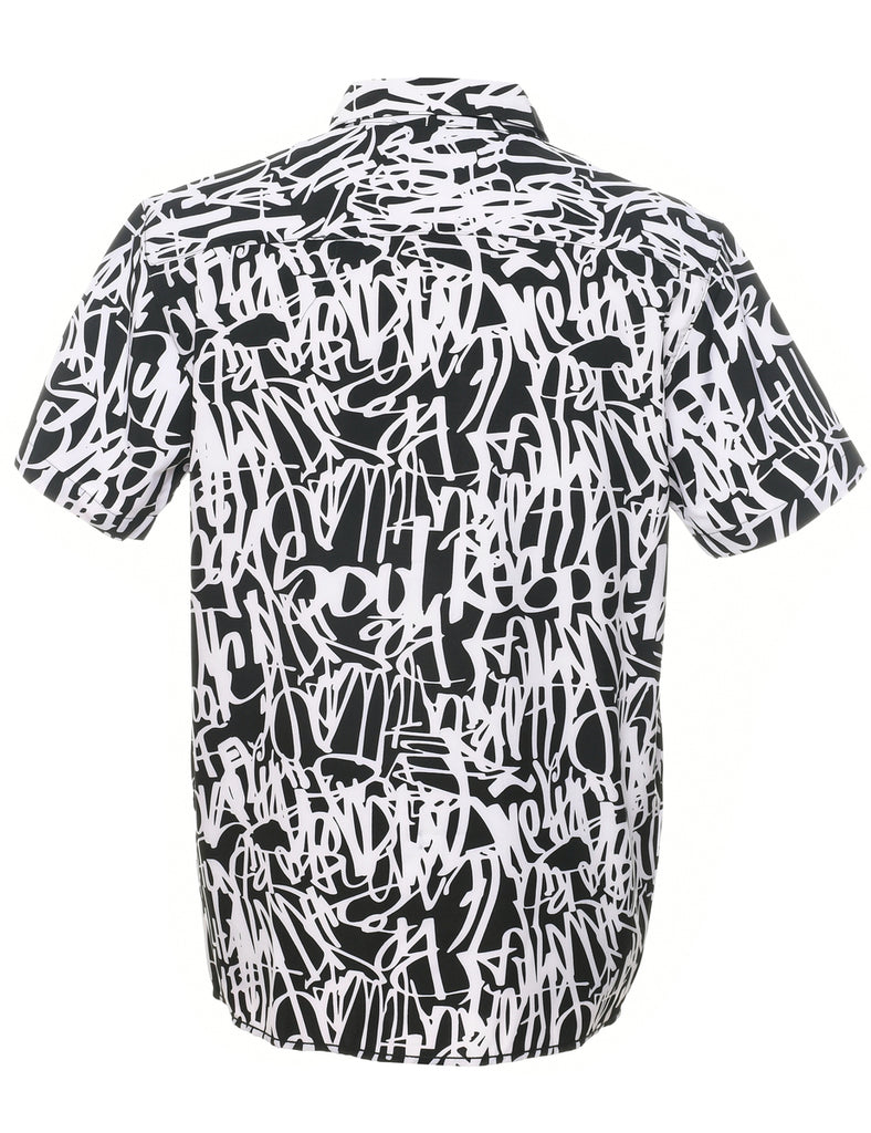 1990s Abstract Print Shirt - M