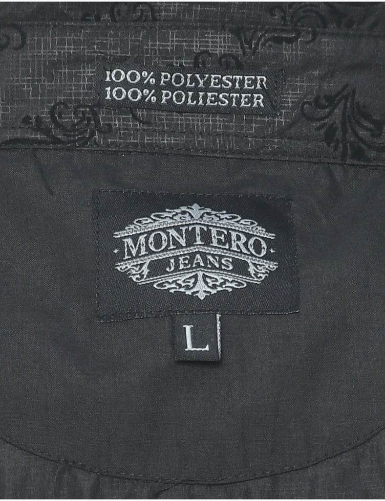 1990s Devore Design Shirt - L