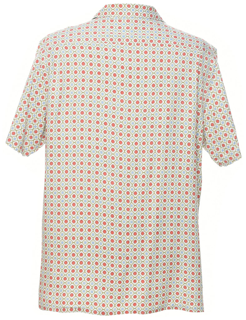 1990s Floral Shirt - XL