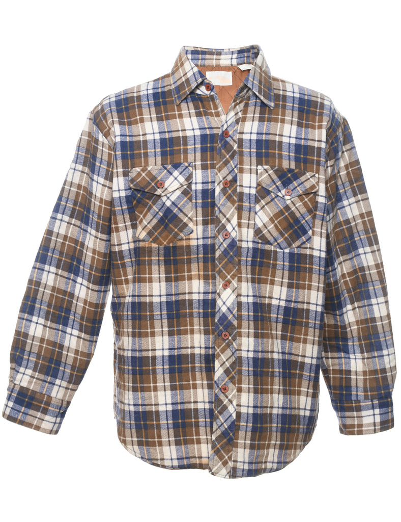 1990s Multi-Colour Checked Shirt - L