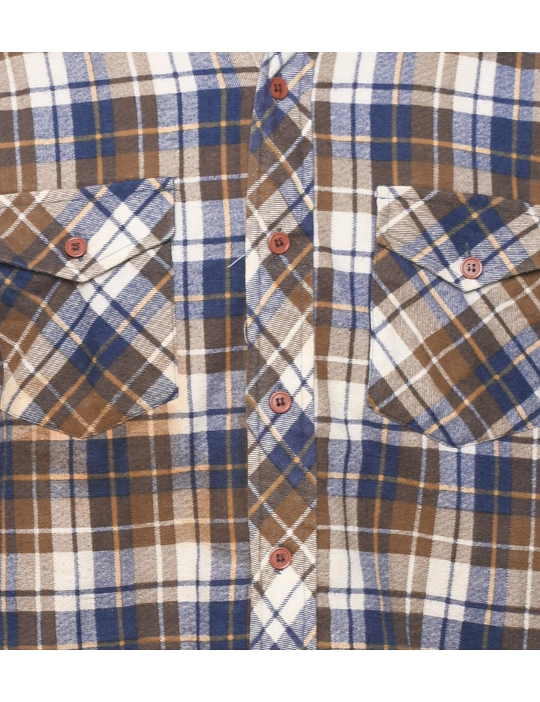 1990s Multi-Colour Checked Shirt - L
