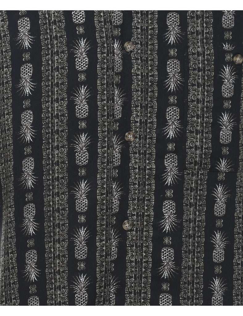 1990s Puritan Fruit Print  Shirt - S