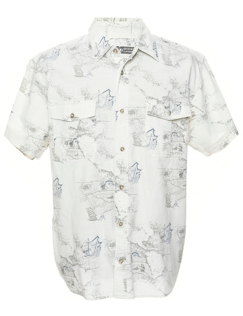1990s Short Sleeve Shirt - L