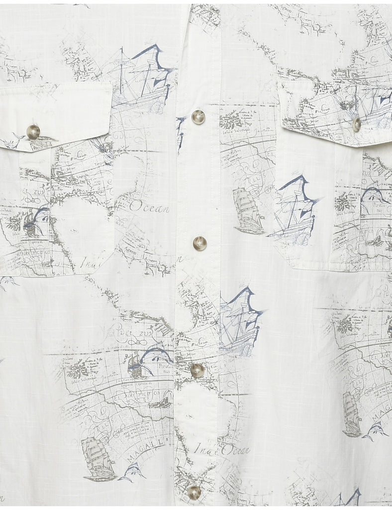 1990s Short Sleeve Shirt - L
