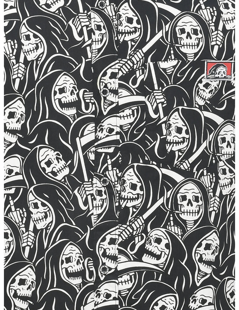 1990s Skull Shirt - L