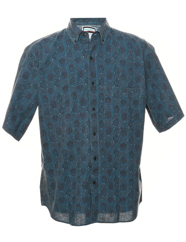 1990s Teal Shirt - M