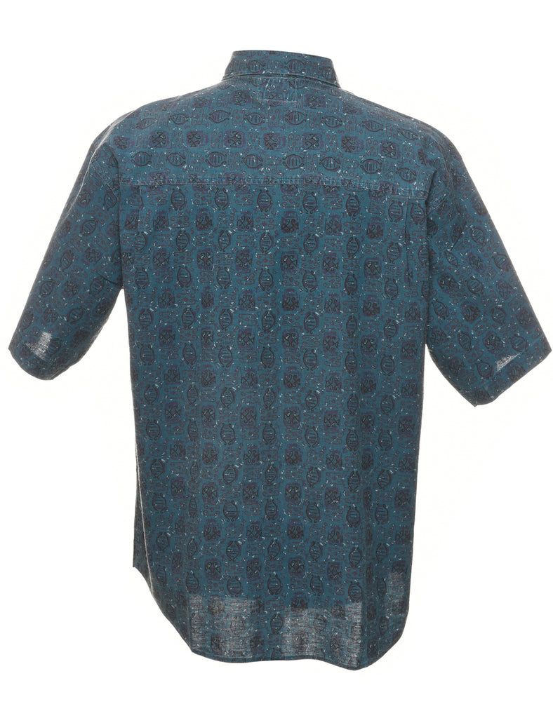 1990s Teal Shirt - M