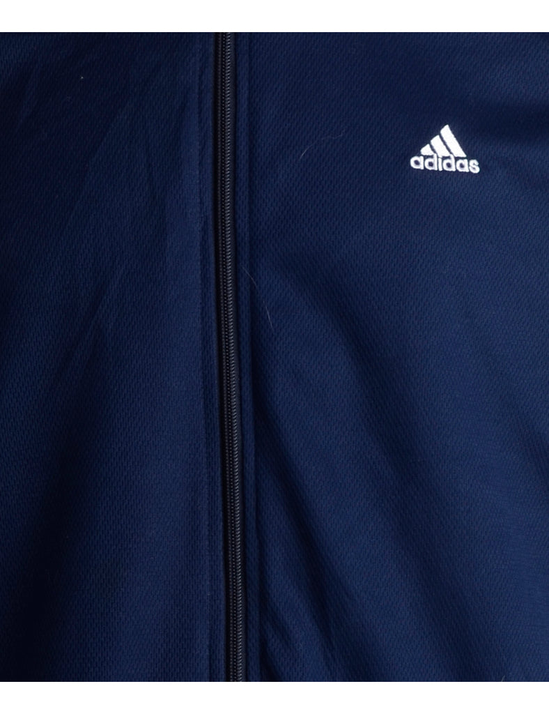 1990s Zip Front Track Jacket - L