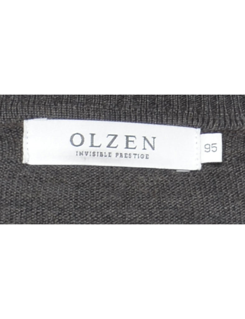 A Houndstooth Check Jumper - S