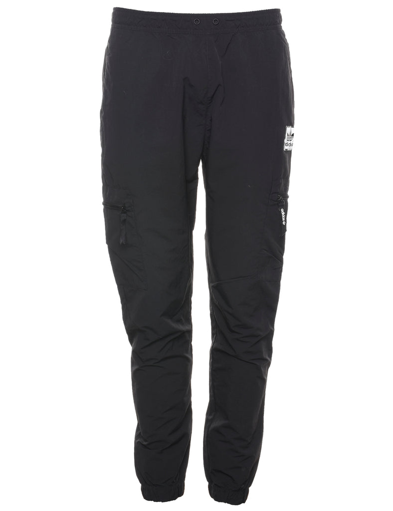 Adidas Black Jogging Bottoms - W34 L29