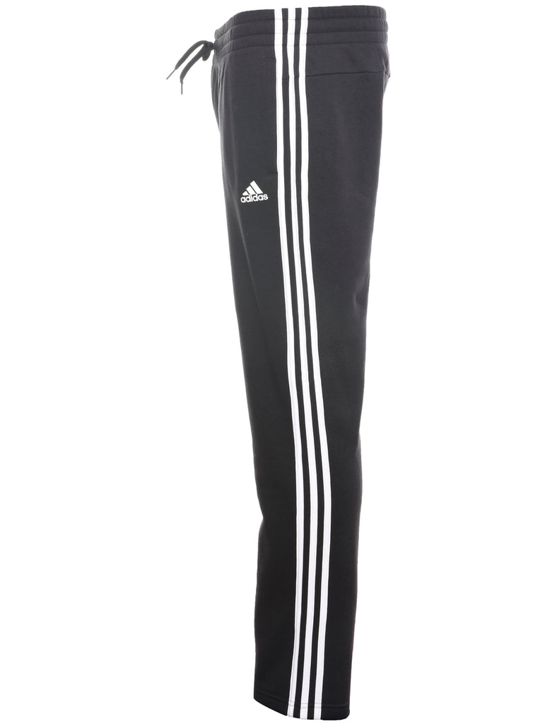 Adidas Black & White Jogging Bottoms - W34 L31