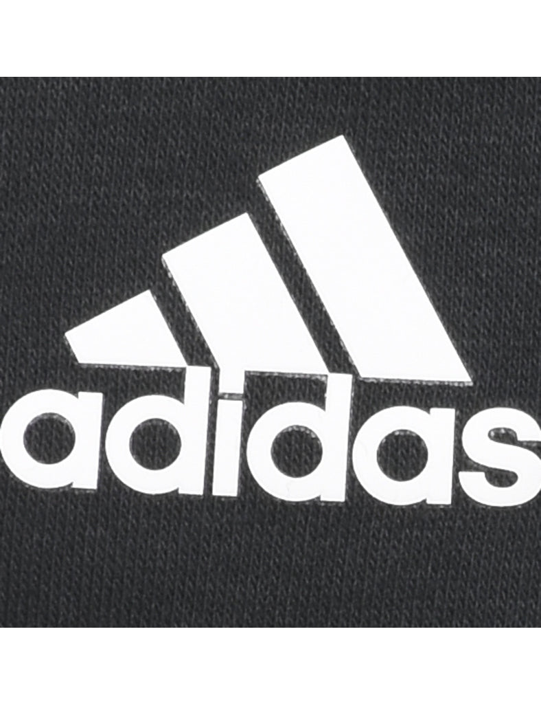 Adidas Black & White Jogging Bottoms - W34 L31