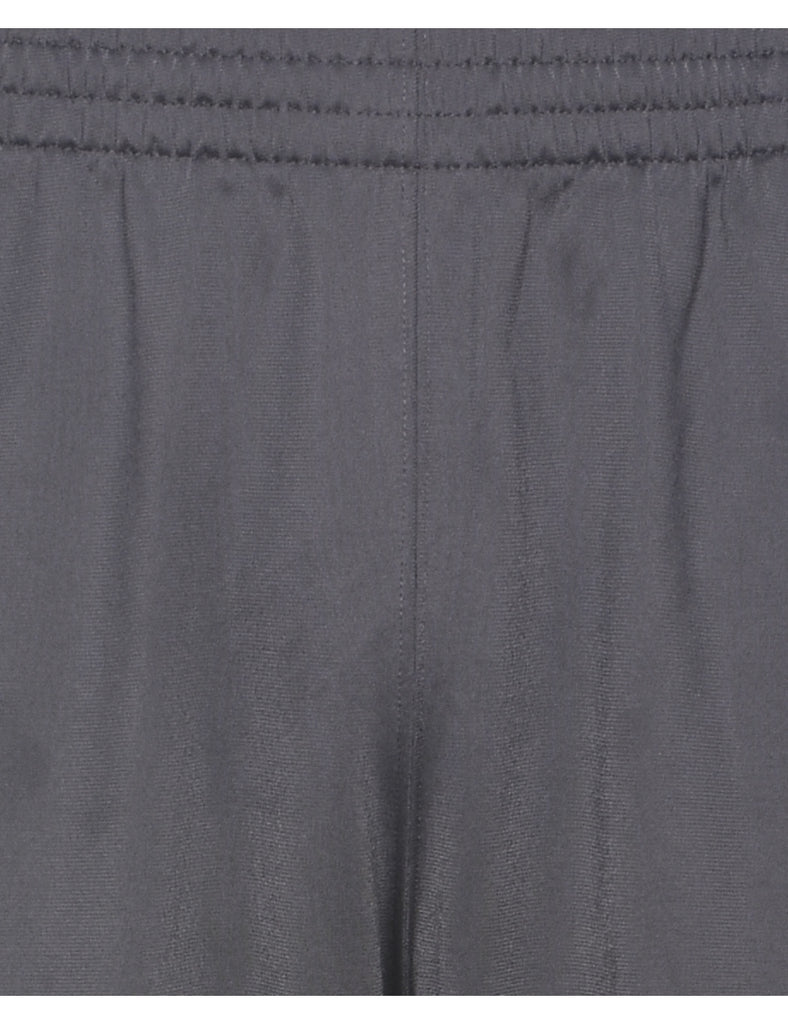 Adidas Dark Grey & Pink Track Pants - W32 L31